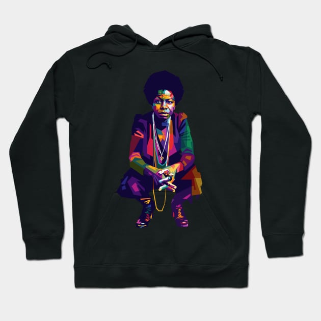 Nina Simone Hoodie by RJWLTG